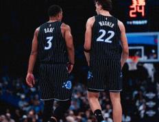 合砍49分！魔术官方晒德斯蒙德-贝恩和弗朗茨-瓦格纳赛场照