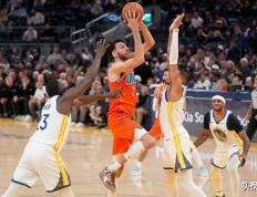 哈哈，勇士与雷霆比赛后，格林的儿子請(qǐng)求与切特·霍姆格伦见面