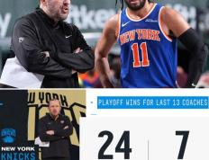 杰伦·布伦森(sēn)谈尼克斯换帅：锡伯杜对我影响深远，新赛季要各司其职