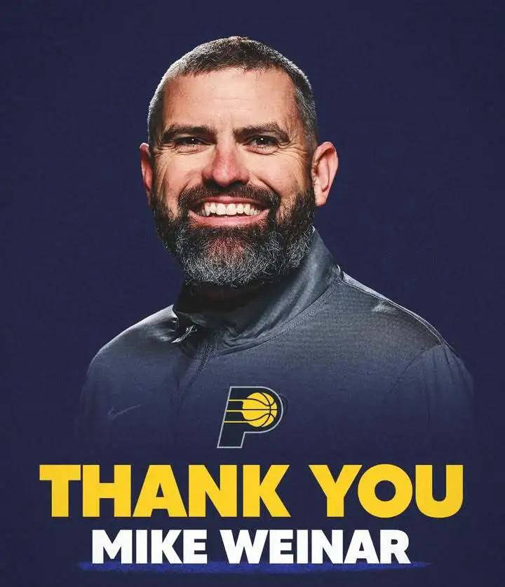 步行(xíng)者宣布助教韦纳尔离任,被誉爲(wèi)进攻技戰(zhàn)术核心