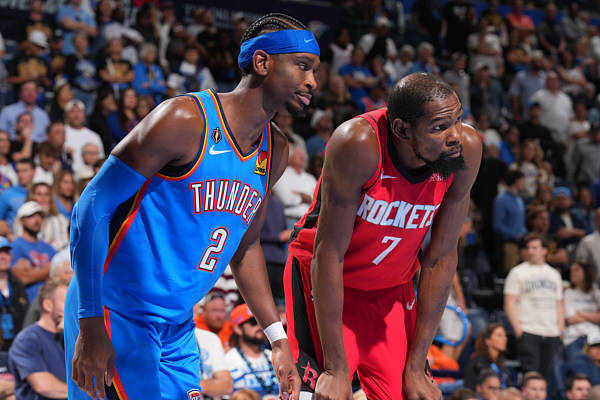 NBA揭幕战:双加时!雷霆(tíng)125-124险胜火箭